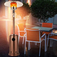 AIZYR Outdoor BBQ Grill Gas Patio Heater - Garden Camping Stove Heater with Tilt Switch Safety Easy to Install/Easy Control