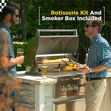 Coyote S-Series Natural Gas Grill, 30-in. 3-Burner Built-in Grill with RapidSear Infrared Burner & Rotisserie - C2SL30NG