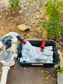 FireFighter1 100 Fire Hose for Instant Pool Water Access in Emergencies