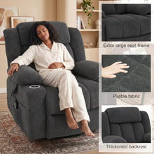 CUZSIT Oversized Recliner Chair for Living Room with Massage & Heat