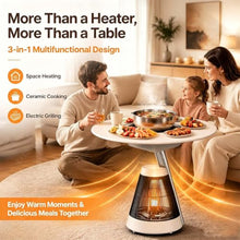 Ceramic Heater Table With Stove, Ideal For Outdoor Grilling, Hot Pot