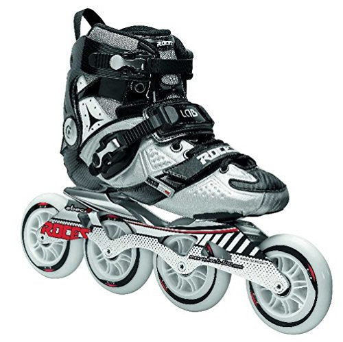 Roces Men's Lab Fitness Inline Skate US 7 Black/Silver