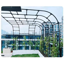 Half Arch Trellises Against The Wall Garden Arch Trellis, 94.5in Half Arch Plant Support Trellis for Climbing Plants, Outdoor Stands Grape Trellises