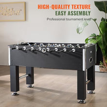 VEVOR 55-Inch Foosball Table with 4 Balls & Cup Holders Black