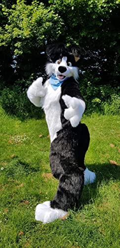 FurryMascot Custom Labrador Husky Cat Fursuit White