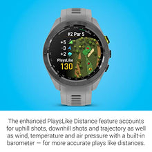Certified Brands Garmin Approach S70 Golf Smartwatch | Full-Color CourseView Maps AMOLED Display | Advanced Shot Execution & Putt Alignment | 42mm - Powder Gray