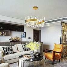 LMAPLUMP Pendant Lights Hanging Lamp, Pendant Light Fixture Luxury Modern Crystal LED Chandelier, Bar Chandelier Post Living Room and Bedroom