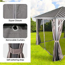 Patio Tree 10' x 10' Hardtop Gazebo Gray