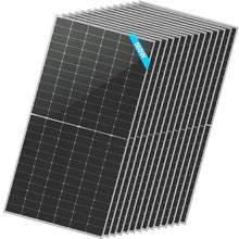 SUNGOLDPOWER 16BB N-Type 14pcs 560W Bifacial PERC Solar Panel Monocrystalline,High Efficiency up to 30%, High Power PV Module for Off-Grid, Residential & Commercial Solar Systems (14pcs 560W Bifacial)