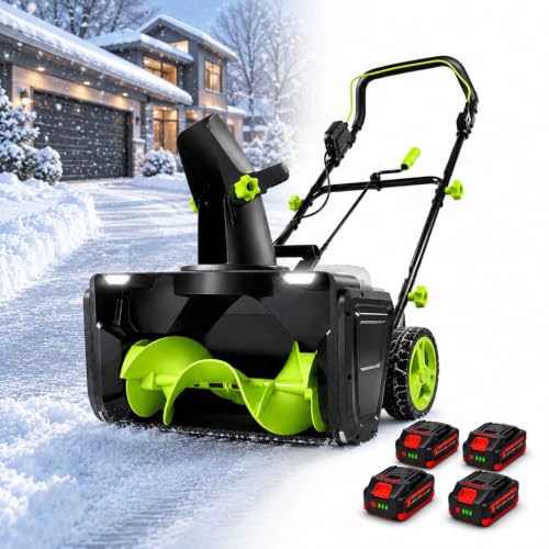 Snow Blower Battery Powered, Propelled Snow Blower Handpush