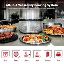 COBB Portable Tabletop Charcoal Grill Stainless Steel Smokeless
