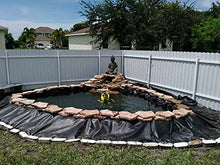AmericanTilapia 40x60 Pond Liner Waterproof Industrial Grade Tarp