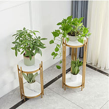 Bonsai Pedestal Vase Pedestal Stands Nordic Wrought Iron Plant Rack Simple Living Room Built-in Rack Light Luxury Floor-to-ceiling Marble Countertop Flower Pot Rack Planter Stand Plant Holder ( Color