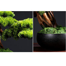 YXIANG56Q Fake Plants Welcome to the Real New Living Room Hotel Home Jewelry Green Plant Pot Potted Soft Root Carving Biser Plant Decoration Ornaments Bonsai Tree(A)
