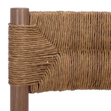 SAFAVIEH Couture Outdoor Patio Furniture Collection - Romona Tropical Bar Stool Set of 2, Brown Woven Rattan Design, 30-Inch, Fully Assembled (CPT4001B)
