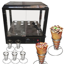 TXMACHINE 3000W pizza cone machine 2000W Pizza Oven pizza 600W display warmer with 12 holes (display warmer, 220V/50HZ)