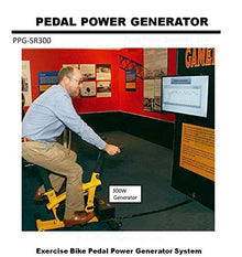Pedal Power Generator Stationary Exercise Bike System - Child and Adult