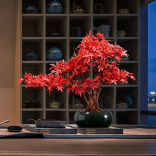 YXIANG56Q Fake Plants High-grade Hotel Desktop Landscaping Artificial Potted Plants Simulation Tree Bonsai Ornaments Desktop Decorations Bonsai Tree, yuqing2022