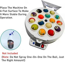 FYLFANYAN Billiards Cleaning Machine, Cleaning Machine and Pool Polishing Polishing, Automatic Pool Plastic Cleaner 2 in 1 16/2 ~/