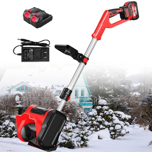 piudoiliy 1200W Electric Snow Blower,Handheld Snow Blower,Snow Thrower Equipment,for Driveway,Yard, Lawn, Patio