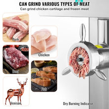 VEVOR Commercial Electric Meat Grinder 4000W Stainless Steel Silver