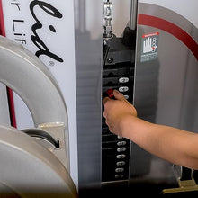 Body-Solid S2LEC Leg Extension & Leg Curl Machine Silver