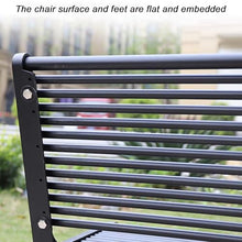 Sunyongfly Wrought Iron Park Bench,Outdoor Garden Bench,Double Outdoor Bench, for Squares, Parks, and Residential Areas(Size:150cm)