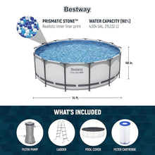 Bestway Steel Pro MAX 14' x 48" Above Ground Pool Set with Pump, 2 Pack
