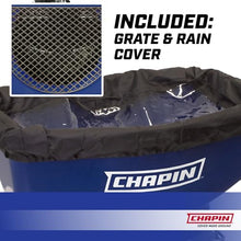 CHAPIN USA 82088 80-Pound Made in USA Commercial Sure Spread Salt and Ice Melt Walk Behind Spreader with 360-degree Baffles, Enclosed Gear System and Includes Cover and Salt Grate, Blue
