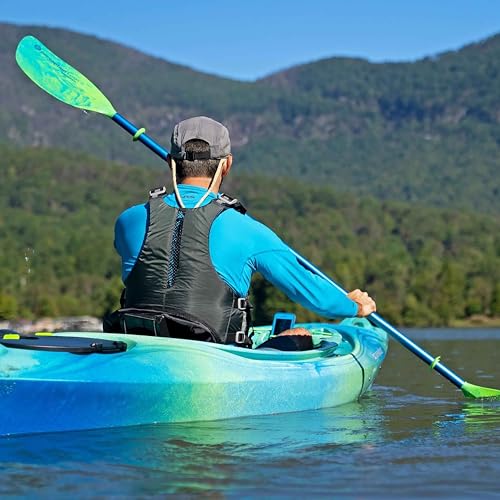 Perception Kayaks Joyride 10 Sit Inside Kayak for Adults and Kids Recreational and Multi-Water Selfie Slot - Mystic
