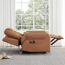 HTERWQEA Power Lift Recliner with Massage & Heat, Lumbar Pillow
