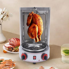Commercial Shawarma Grill Machine With 360° Rotation & Temperature Control For Home, Restaurant, And Party Cooking