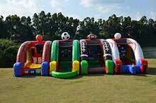 JumpOrange Inflatable Basketball Game with Blower and Foam Basketballs