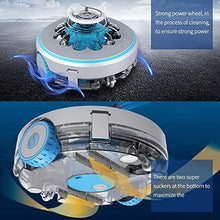 Automatic Pool Cleaner, Powerful Robotic Pool Vacuum, with Rechargeable Battery, Easy to Clean Filter Cartridges, Cordless, for Above/In-ground Swimming Pool Cleaning