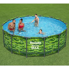 Bestway Steel Pro Max 14'x48 Camo Pool Set Multicolor