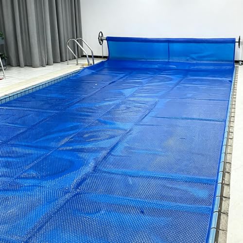 Hot Tub Covers Rectangular Solar Blanket Blue Bubble Leaf Dust Cover
