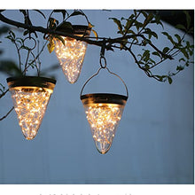 2 Pcs Outdoor Waterproof Festival Led Garden Light Decoration Path Lawn Solar Powered Flickering Ornamental Home Yard Hanging