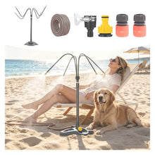 ERRULAN Multi-Use Outdoor Heat Relief Standing Misting System Kit