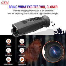 CEM Global Night Vision Thermal Monocular 384x288 50Hz Black