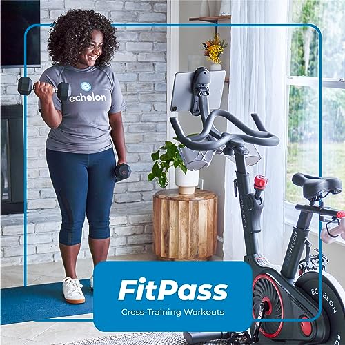 Echelon Fitness Exercise Bike Smart Connect Magnetic Resistance Black