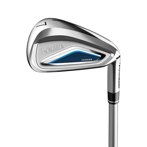 TaylorMade Kalea Premier 11PC Left-Hand Packaged Set Navy/Light Grey