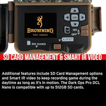Browning Trail Cameras Strike Force Pro DCL Nano 26MP Bundle with 32GB Memory Card and Card Reader