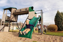 Lifetime Adventure Tunnel Swing Set Playset Earthtone