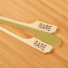 BambooMN 3.5" Bamboo Paddle Picks Rare Steak Marker - 10,000 Pieces