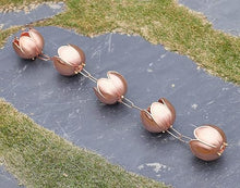 YUSIWOAL Rain Chains Copper Rain Chains for Garden Decoration, Temple Villa Courtyard Rain Gutter Drain Chain(260cm (8.5ft))