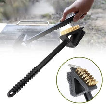 UOHLCX BBQ Grill Barbecue Kit Brush Stainless Steel Tools
