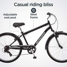 Schwinn Suburban Adult Comfort Bike Black