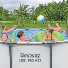 Bestway Steel Pro MAX 14' x 48" Above Ground Pool Set with Pump, 2 Pack