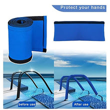 Swimming Pool Hand Rail Height 31.9x22.4Inch with Installation Kit Handrails Cover- Easy Mount Non-Slip Pool Safety Products Hand Grab Rail