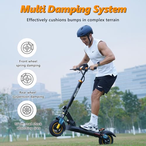 iENYRID Adults Electric Scooter 800W Motor Offroad Black